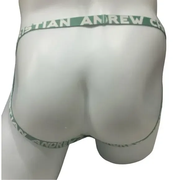 Andrew Christian Fly Jock Sage Green Medium - Picture 4 of 9